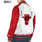 Chicago Bulls Renegade Varsity Satin Jacket